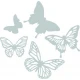 Sizzix Thinlits Die Set 5τεμ - Butterflies