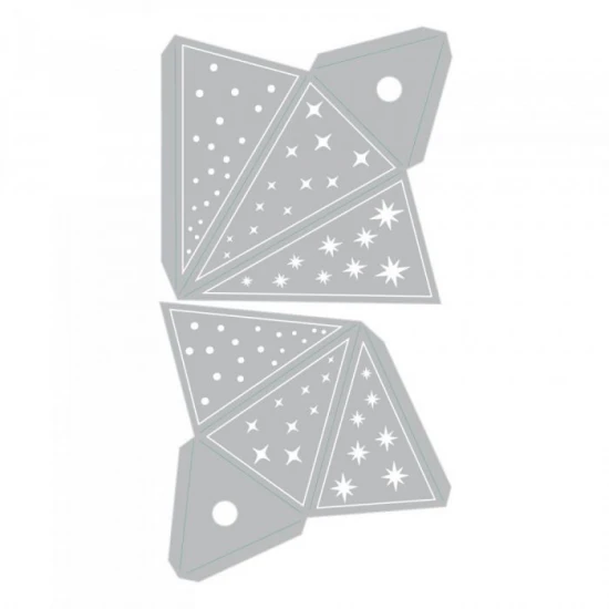 SIZZIX THINLITS DIE SET 8PK - TREE LIGHT