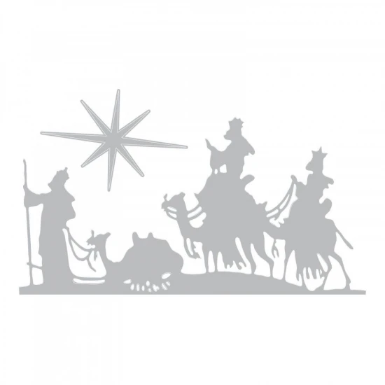 SIZZIX THINLITS DIE SET 2PK - WISE MEN