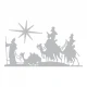 SIZZIX THINLITS DIE SET 2PK - WISE MEN