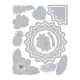  Sizzix Thinlits Die Set Tropical Elements 15τεμ