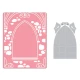 Sizzix Impresslits Embossing Folder - Wedding Window