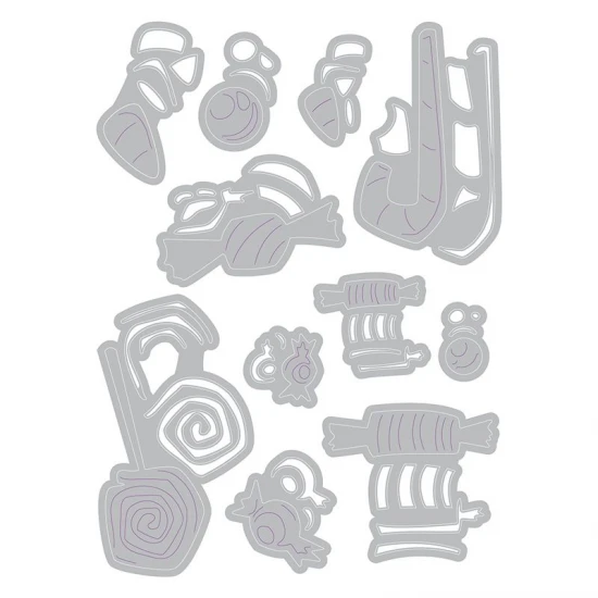 Sizzix Thinlits Die Set 11PK Sweet Treats by Tim Holtz