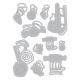 Sizzix Thinlits Die Set 11PK Sweet Treats by Tim Holtz