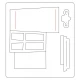 Sizzix Bigz Die Window Frame by Tim Holtz