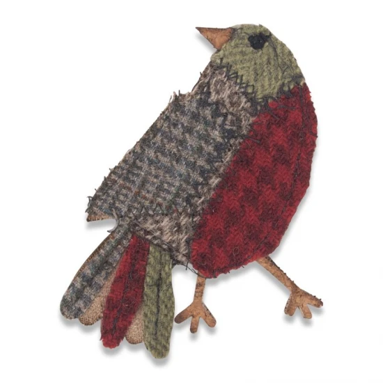 Bigz Die Sizzix  Patchwork Bird by Tim Holtz