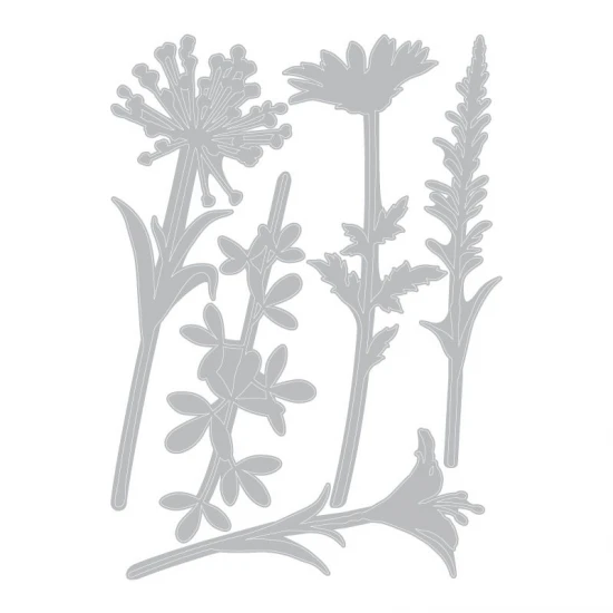 Sizzix Thinlits - Wildflower Stems #2 5τεμ