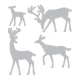 Thinlits Die Set 4PK Darling Deer by Tim Holtz