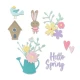 Thinlits Die Set 16PK Hello Spring by Olivia Rose