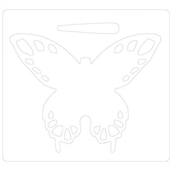 Bigz Die Willow Butterfly by Jessica Scott