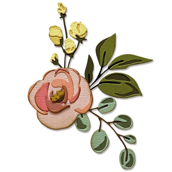 Thinlits Die Set 17PK Bloom Colorize by Tim Holtz