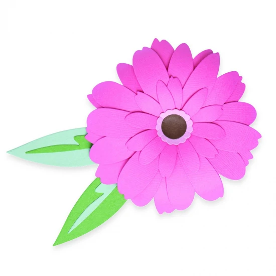 Sizzix Thinlits die set Gerbera flower