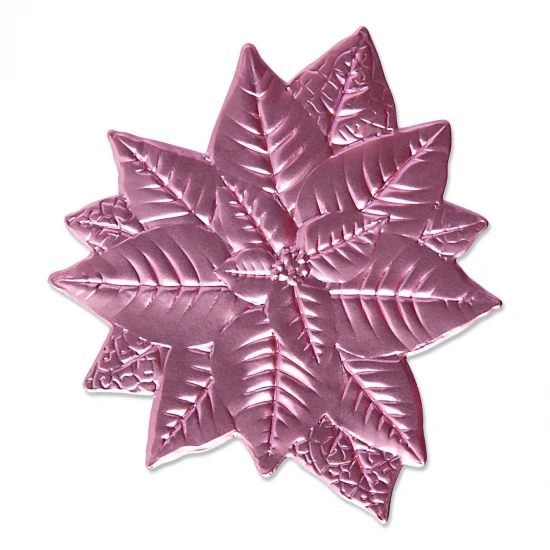 Sizzix 3D impresslits embossing folder Poinsetta