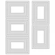 Sizzix Thinlits die set Stacked tiles