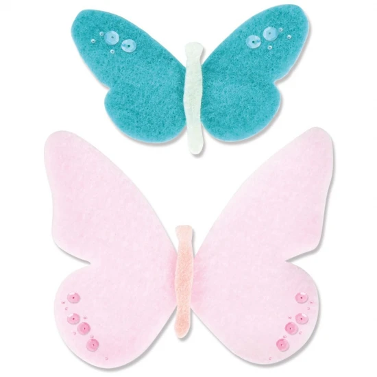 Sizzix Bigz Die Textile Butteflies by Jenna Rushforth