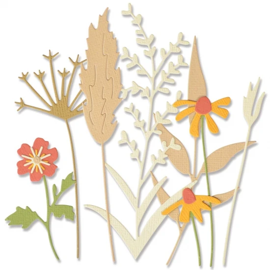 Sizzix Thinlits Die Set Delicate Autumn Stems
