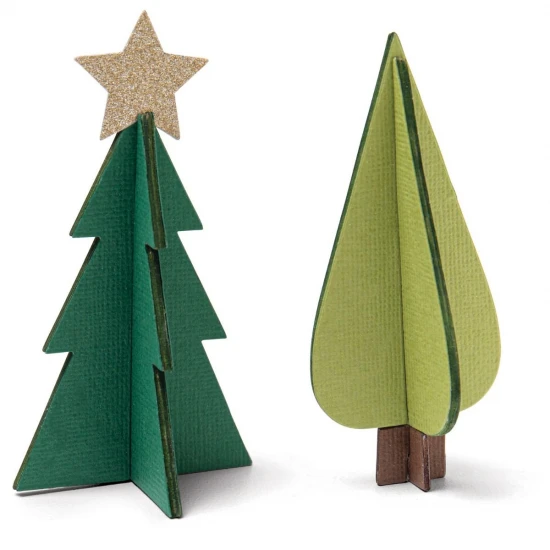 Sizzix Bigz Die Tree Ornaments