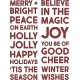 Sizzix Thinlits Die Set 9PK Bold Text Christmas by Tim Holtz