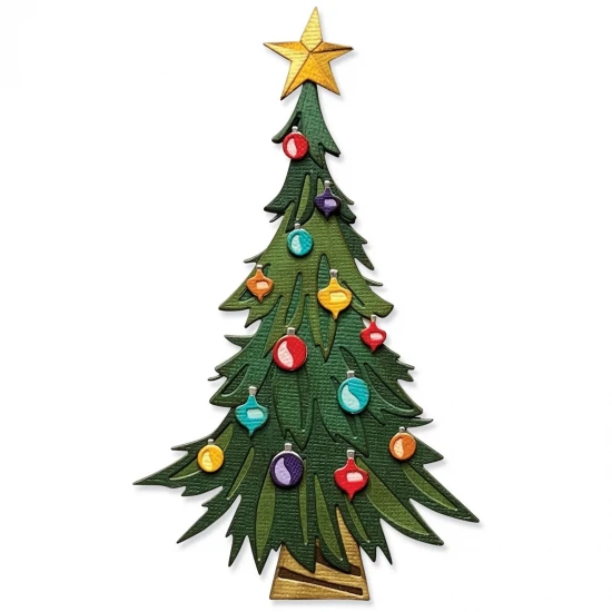 Sizzix • Thinlits Die Set Trim a Tree Colorize