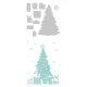 Sizzix Thinlits Die Set with Embossing Folder Sparkle Tree
