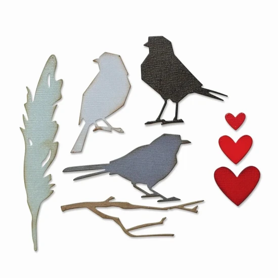Sizzix • Thinlits Die Set Vault Lovebirds