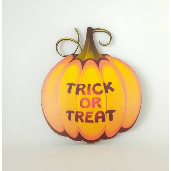 Ξύλινο Έγχρωμο διακοσμητικό στοιχείο Halloween #1