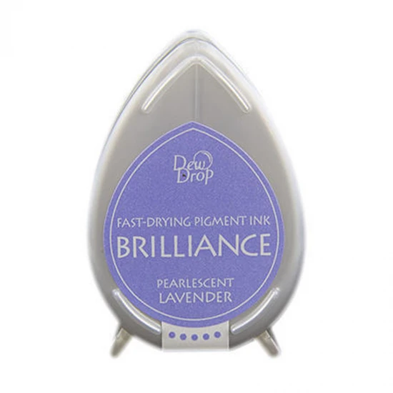 Μελάνι Για Σφραγιδες Tsukineko • Brilliance dew drop ink pad pearl Lavender