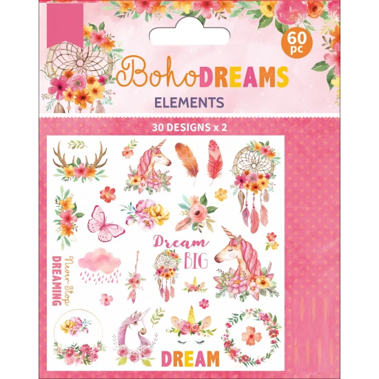 Διακοσμητικά Boho Dreams 60τεμ