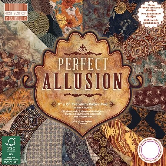 Σετ Χαρτόνια Χειροτεχνίας  Perfect Allusion 15cm X 15cm 48φ 200γρ 