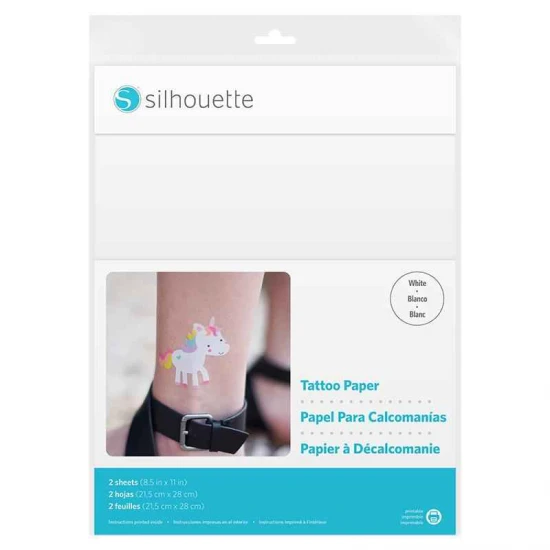 Προσωρινό Tattoo Paper - Λευκό