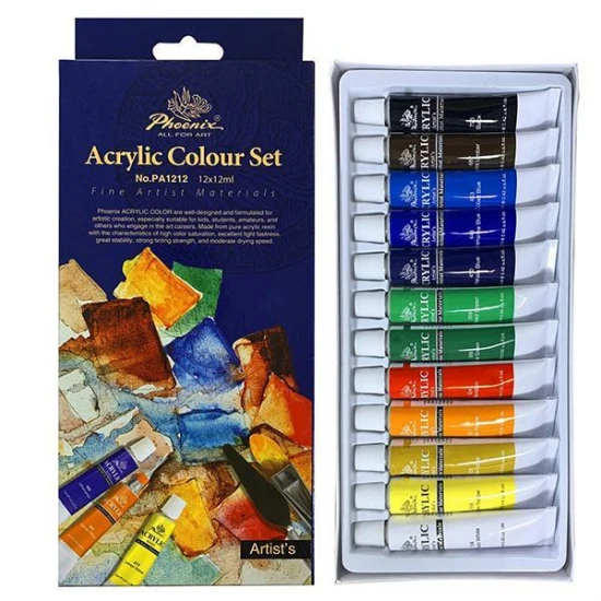 Ακρυλικά Χρώματα 12τεμ. X 12ml