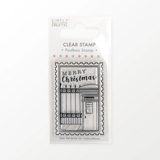 Χριστουγεννιάτικη σφραγίδα Postbox Stamp
