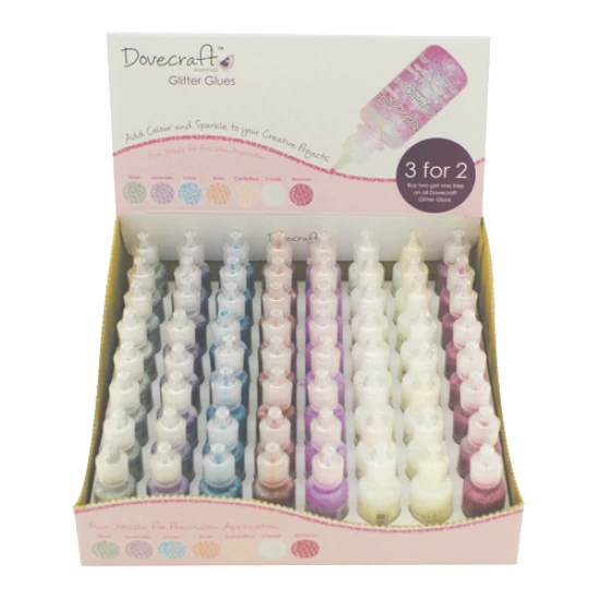 Glitter Glue Pastels 20ml