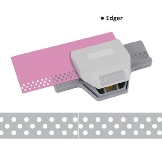 Περφορατέρ μπορντούρα large edger polka dots
