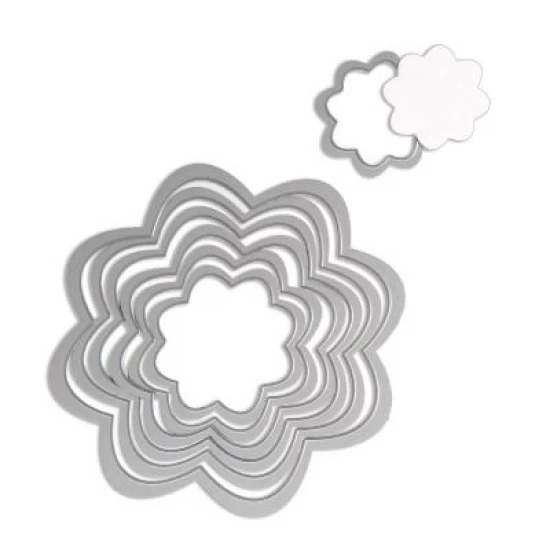 Sizzix Framelits Die Set- Flowers - 7τεμ