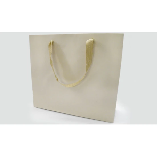 ΤΣΑΝΤΑ ΜΠΕΖ 46cm x 36cm x 12cm ΧΟΝΤΡΟ ΧΑΡΤΙ 200g ΜΕ ΦΑΚΑΡΟΛΑ