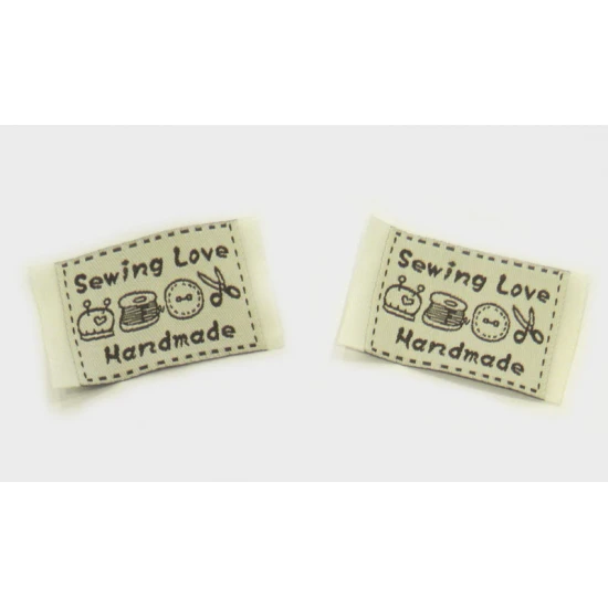 ΤΑΜΠΕΛΑΚΙ ΚΕΝΤΗΜΕΝΟ SEWING LOVE 4cm x 3cm