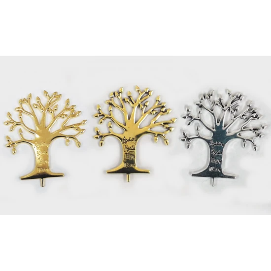 ΜΕΤΑΛΛΙΚΟ ΔΕΝΤΡΟ ΜΕ ΕΥΧΕΣ & ΚΑΡΦΙ 65mm x 63mm 41644