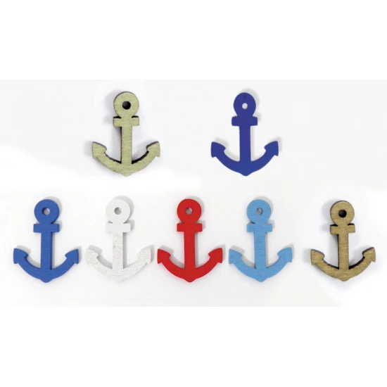 ΞΥΛΙΝΗ ΑΓΚΥΡΑ ΜΙΚΡΗ 2cm x 2.5cm