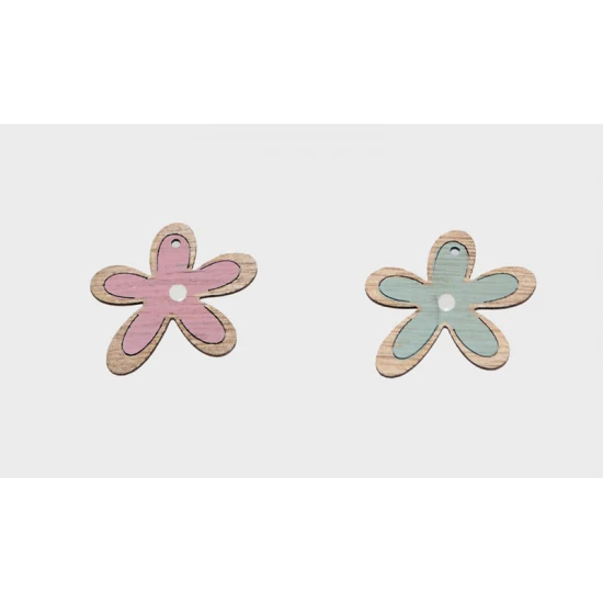 ΞΥΛΙΝΟ ΛΟΥΛΟΥΔΙ ΧΡΩΜΑ 4.6cm x 3.8cm