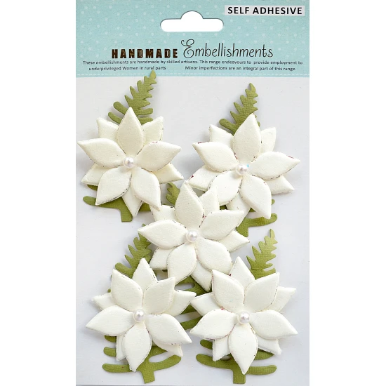 Χειροποίητα Λουλούδια Amelina Shabby Chic Bouquet 10τεμ