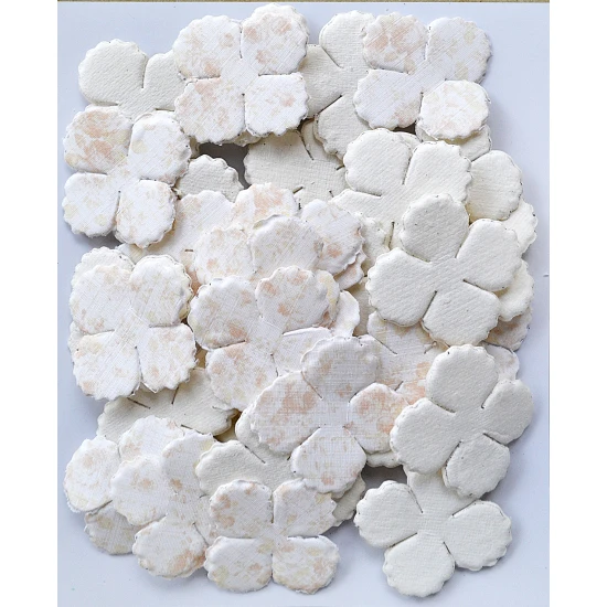 Αυτοκόλλητα Χειροποίητα Λουλούδια Macie Shabby Chic Bouquet 35τεμ