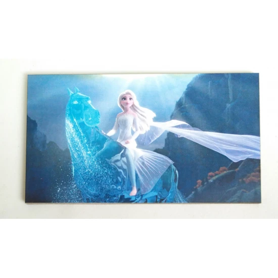 Frozen #8 εκτύπωση σε ξύλο