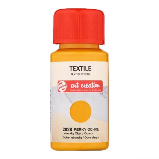 Talens χρώμα textile 2028 perky ochre 50ml