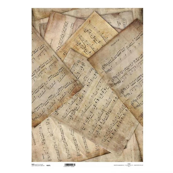 Ριζόχαρτο "notes" 42x29.7εκ.   (ITD-R007L)
