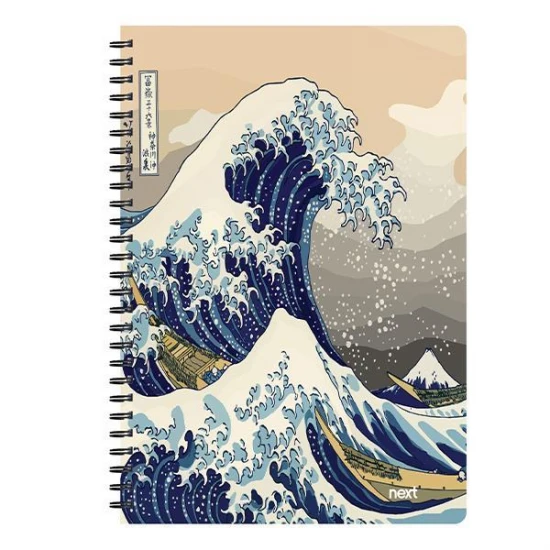 Next trends wave τετράδιο σπιράλ 2 θέματα 70 φύλλα 21x29εκ.