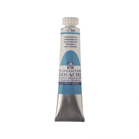 Talens τέμπερες extra fine 522 turquoise blue 20ml