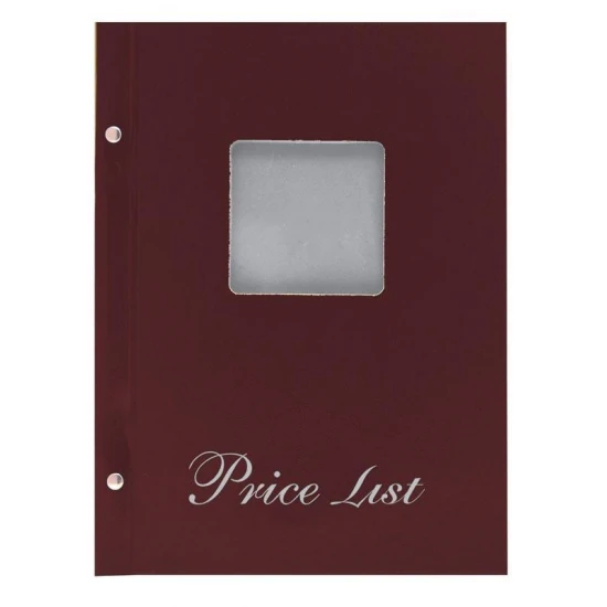 Next price list με παράθυρο basic 14x21εκ. μπορντώ