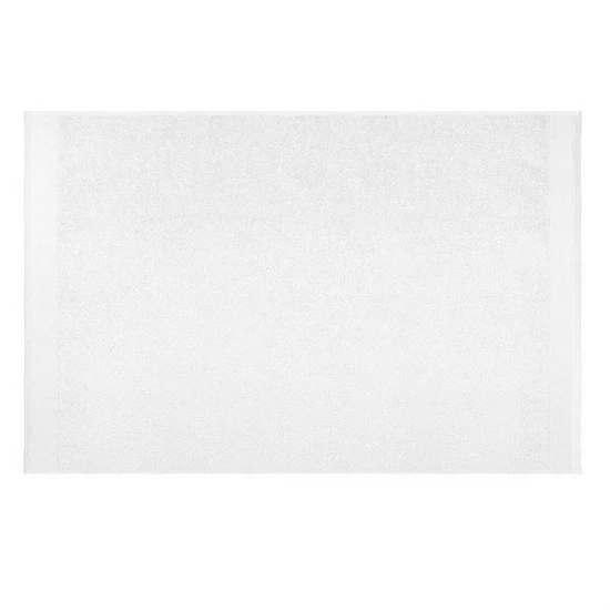 Πετσέτα μονόχρωμη 100% βαμβάκι πεννιε 550gsm 50x100εκ. λευκή
