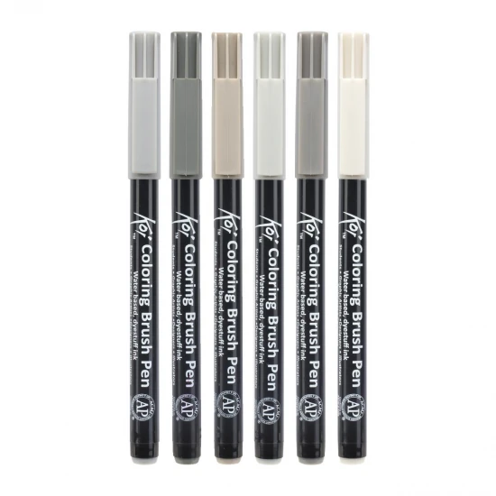 Sakura Koi Urban brush markers σετ 6 τεμ.